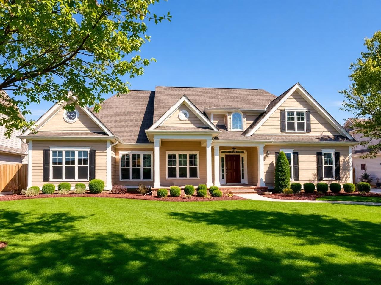 Master suite addition matched to the existing exterior